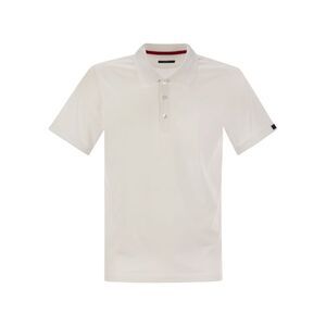 Fay Men Short-Sleeved Cotton Polo Shirt